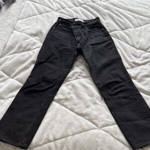 Women's High Rise Black Jeans